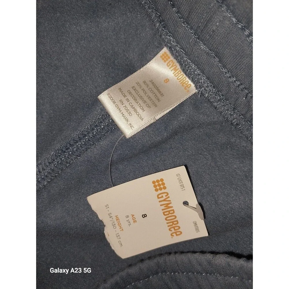 Gymboree Boys Size 8 Blue Sweatpants
